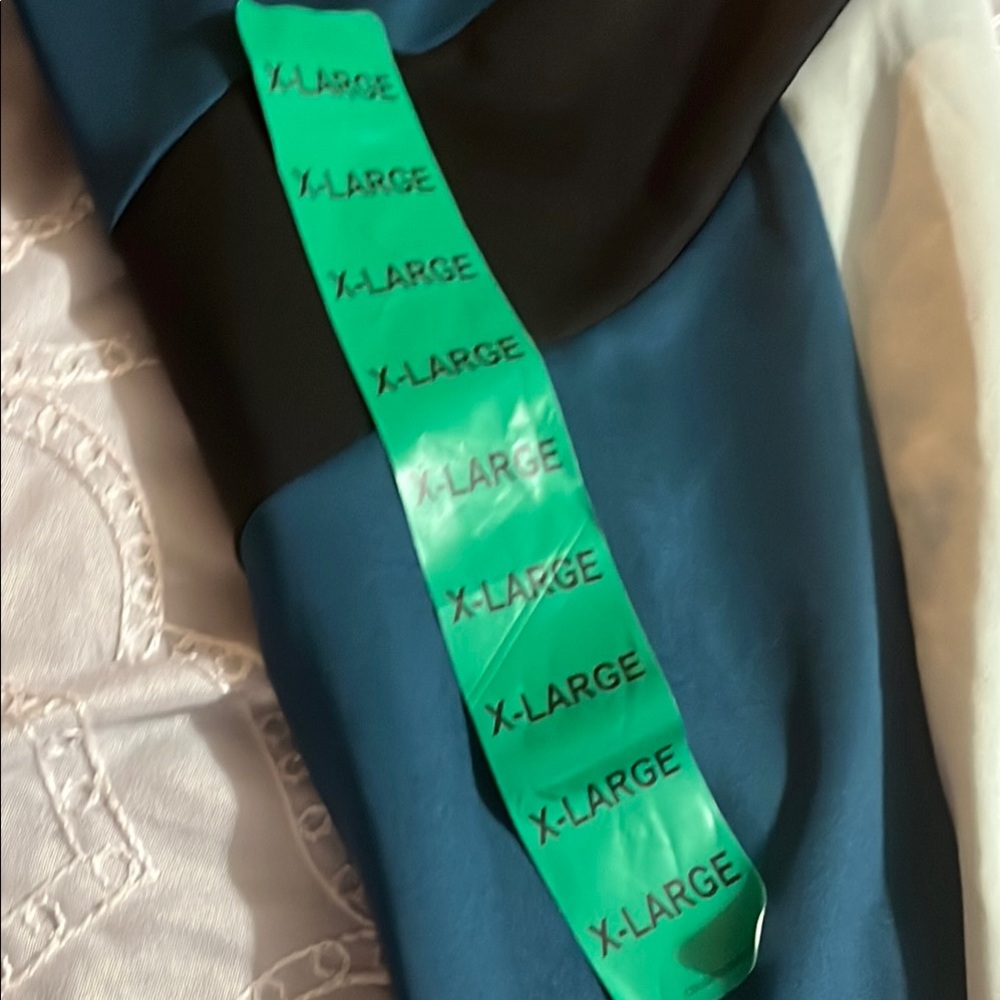 Adidas Teal and Black Performance Leggings - Picture 5 of 5